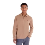 U.S. Polo Assn. Mens Long Sleeve Interlock Polo