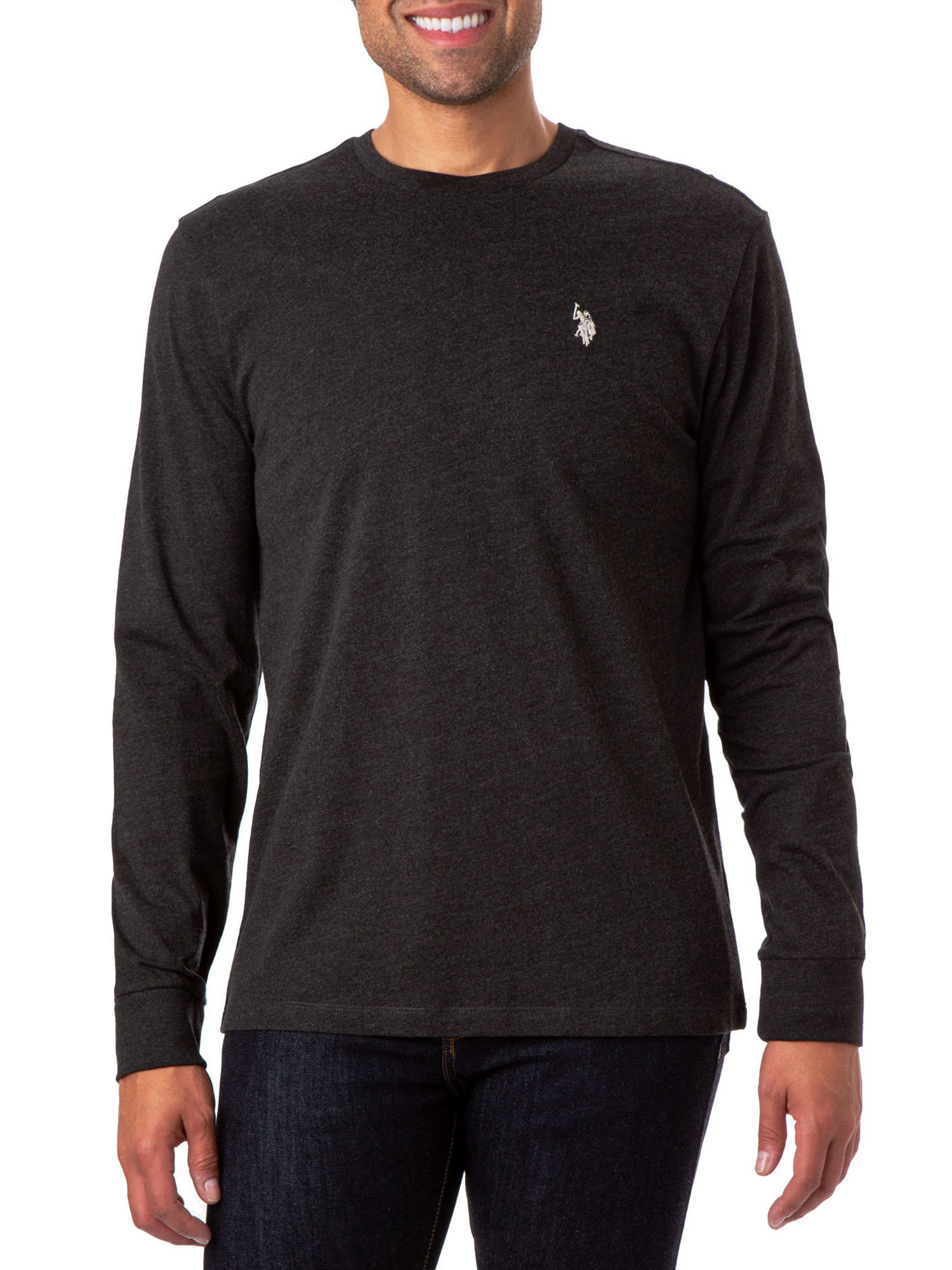 U.S. Polo Assn. Men's Long Sleeve Solid T-Shirt - image 1 of 3
