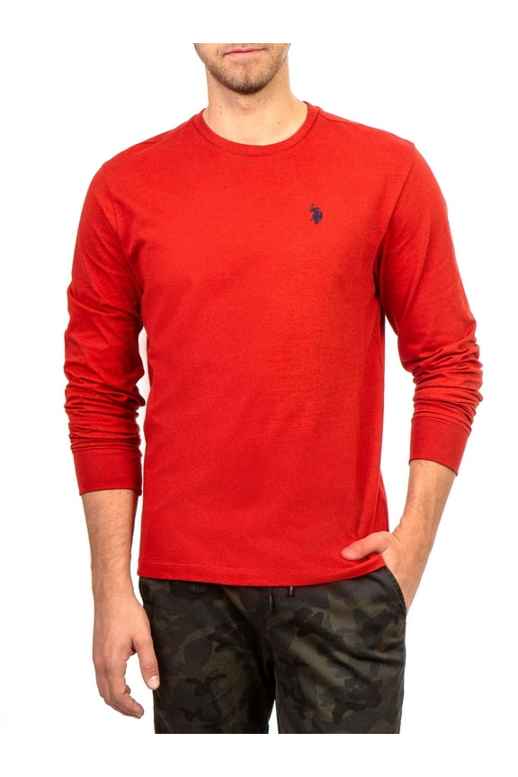 Men's Long Sleeve Solid T-Shirt