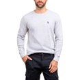 thumbnail image 1 of U.S. Polo Assn. Men's Long Sleeve Thermal Crewneck Pullover, 1 of 3