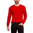 thumbnail image 1 of U.S. Polo Assn. Men's Long Sleeve Thermal Crewneck Pullover, 1 of 3