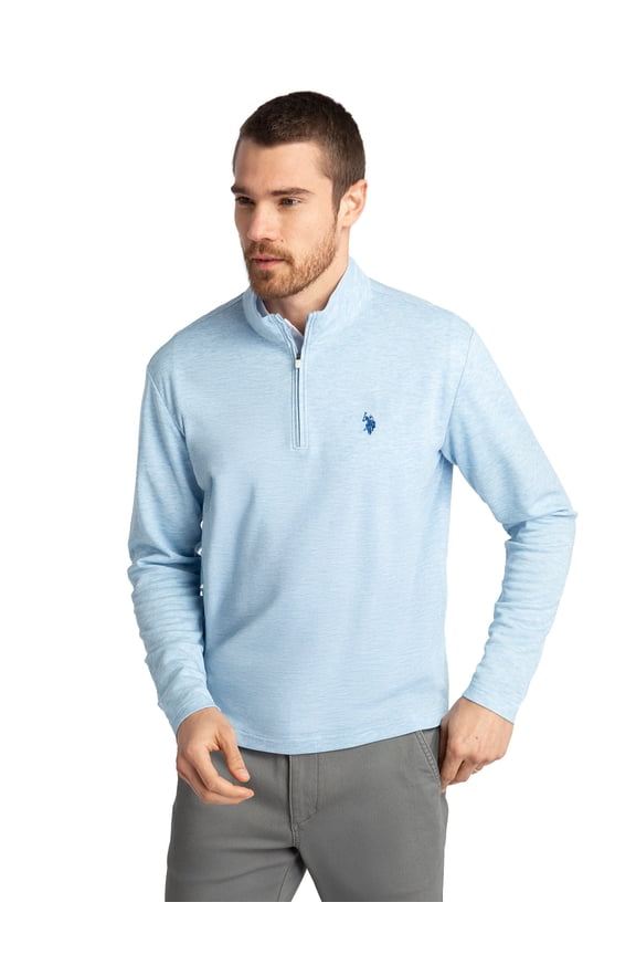 Men's Luxe Quarter Zip Pullover