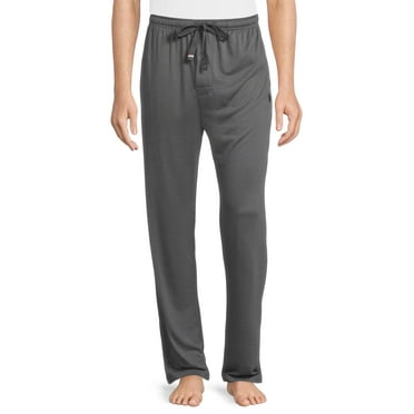 U.S. Polo Assn. Men's Luxury Knit Lounge Pants, Relaxed Fit, Blackened Pearl, (Men's) XL