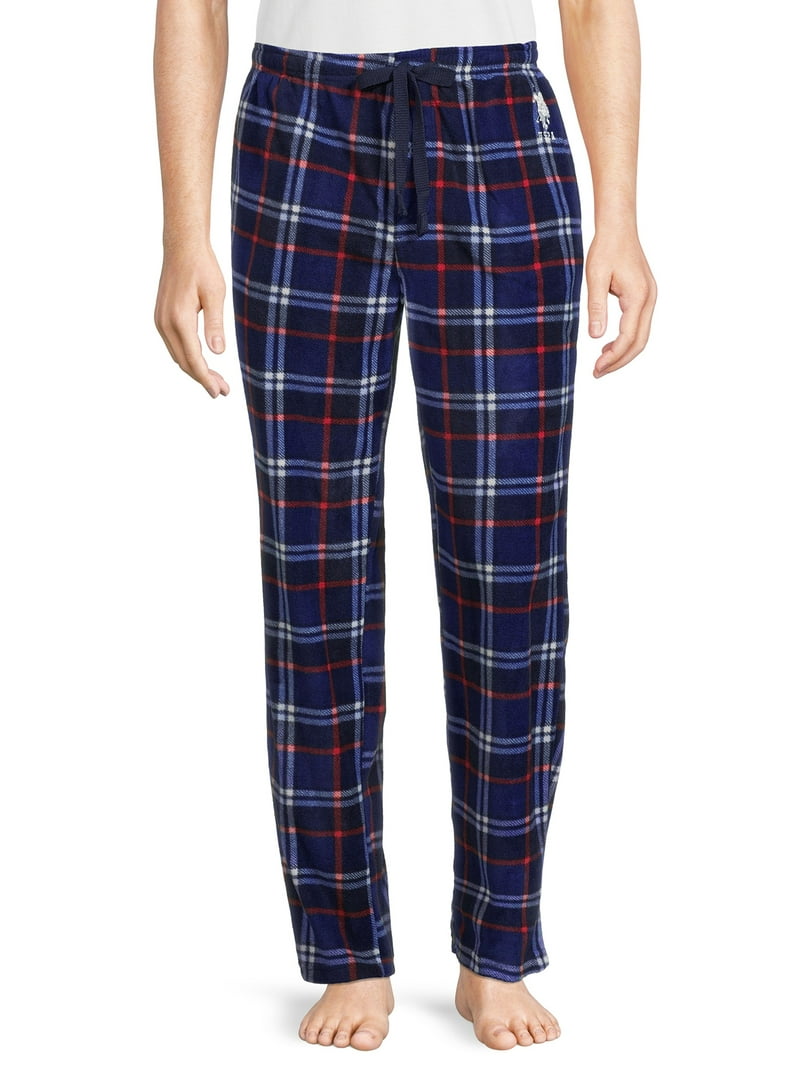 USPA Men's Microfleece Lounge Pajama Pants, S-3XL, Soft Comfort