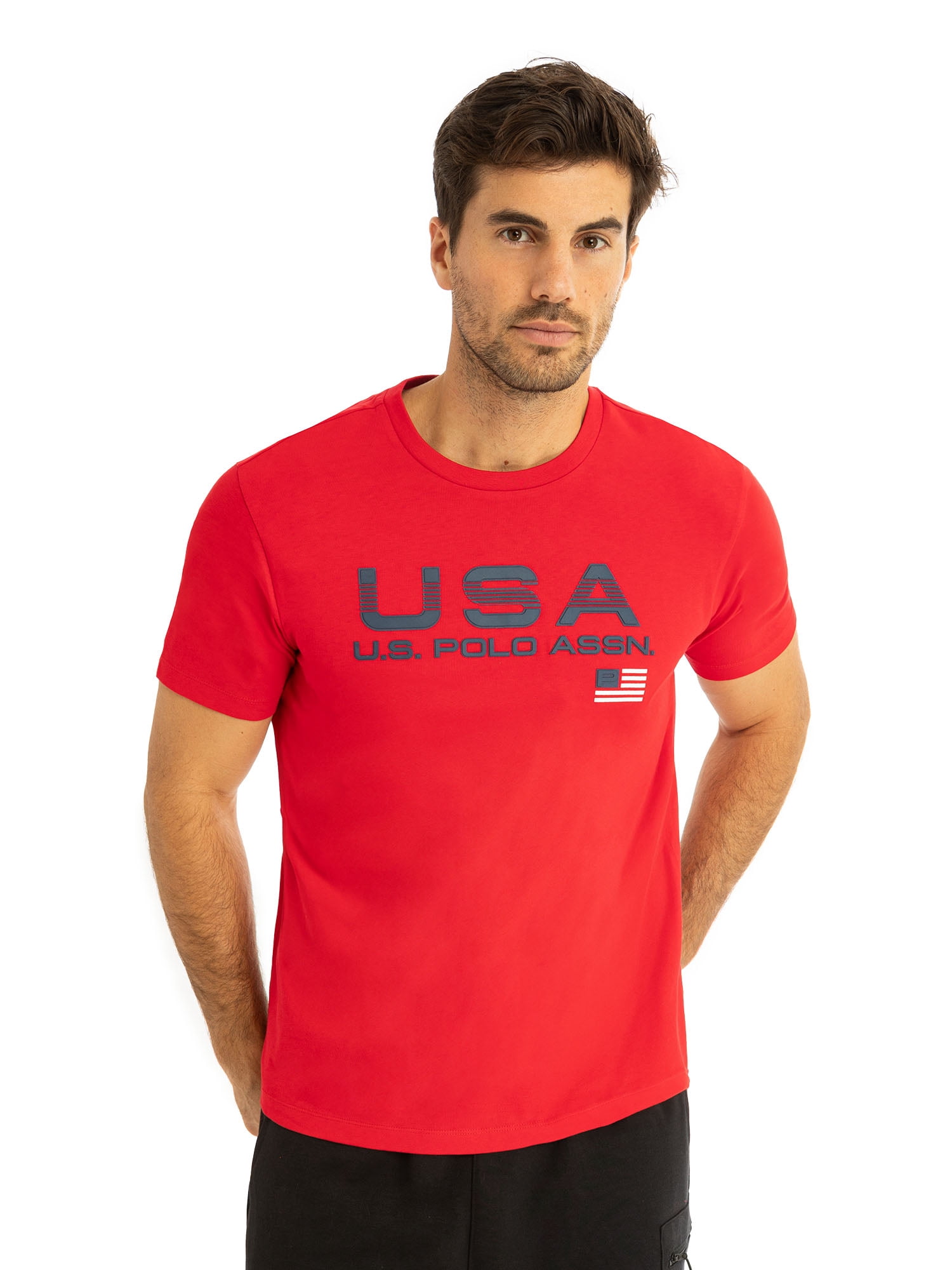U.S. Polo Assn. Men's Novelty Crew T-Shirt