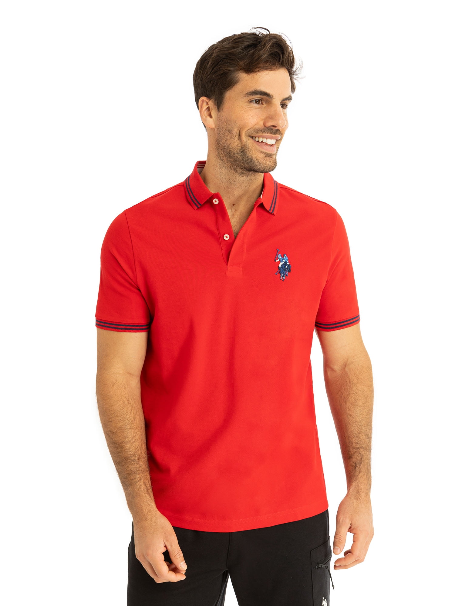 U.S. Polo Assn. Men's Novelty Polo Shirt