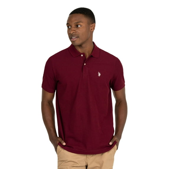 U.S. Polo Assn. Men's Performance Pique Polo Shirt