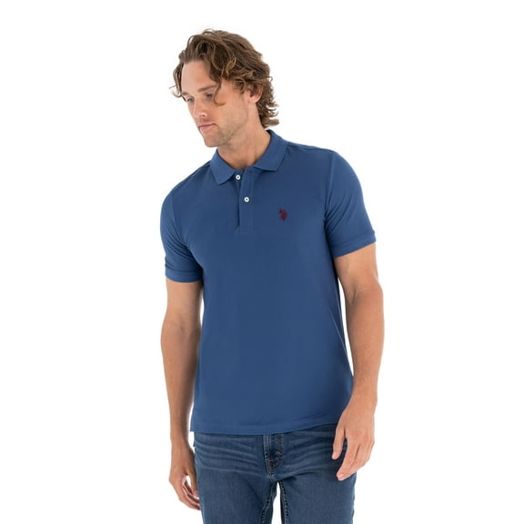 U.S. Polo Assn. Men's Performance Pique Polo Shirt