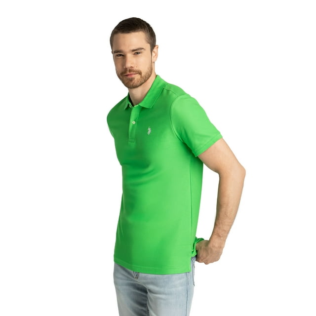 U.S. Polo Assn. Men's Performance Pique Polo Shirt