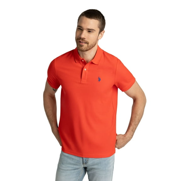 U.S. Polo Assn. Men's Performance Pique Polo Shirt