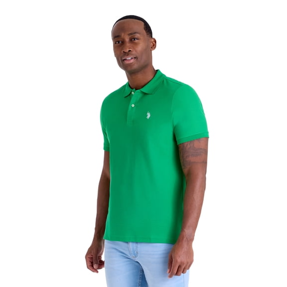 U.S. Polo Assn. Men's Performance Pique Polo Shirt