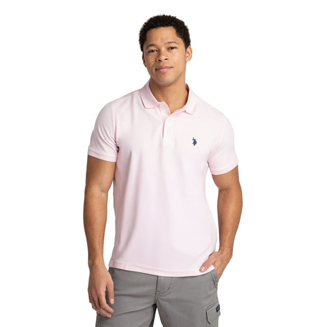U.S. Polo Assn. Men's Performance Pique Polo Shirt