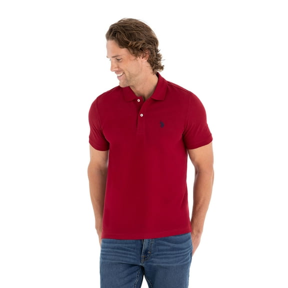 U.S. Polo Assn. Men's Performance Pique Polo Shirt