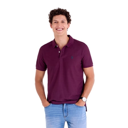 U.S. Polo Assn. Men's Performance Pique Polo Shirt