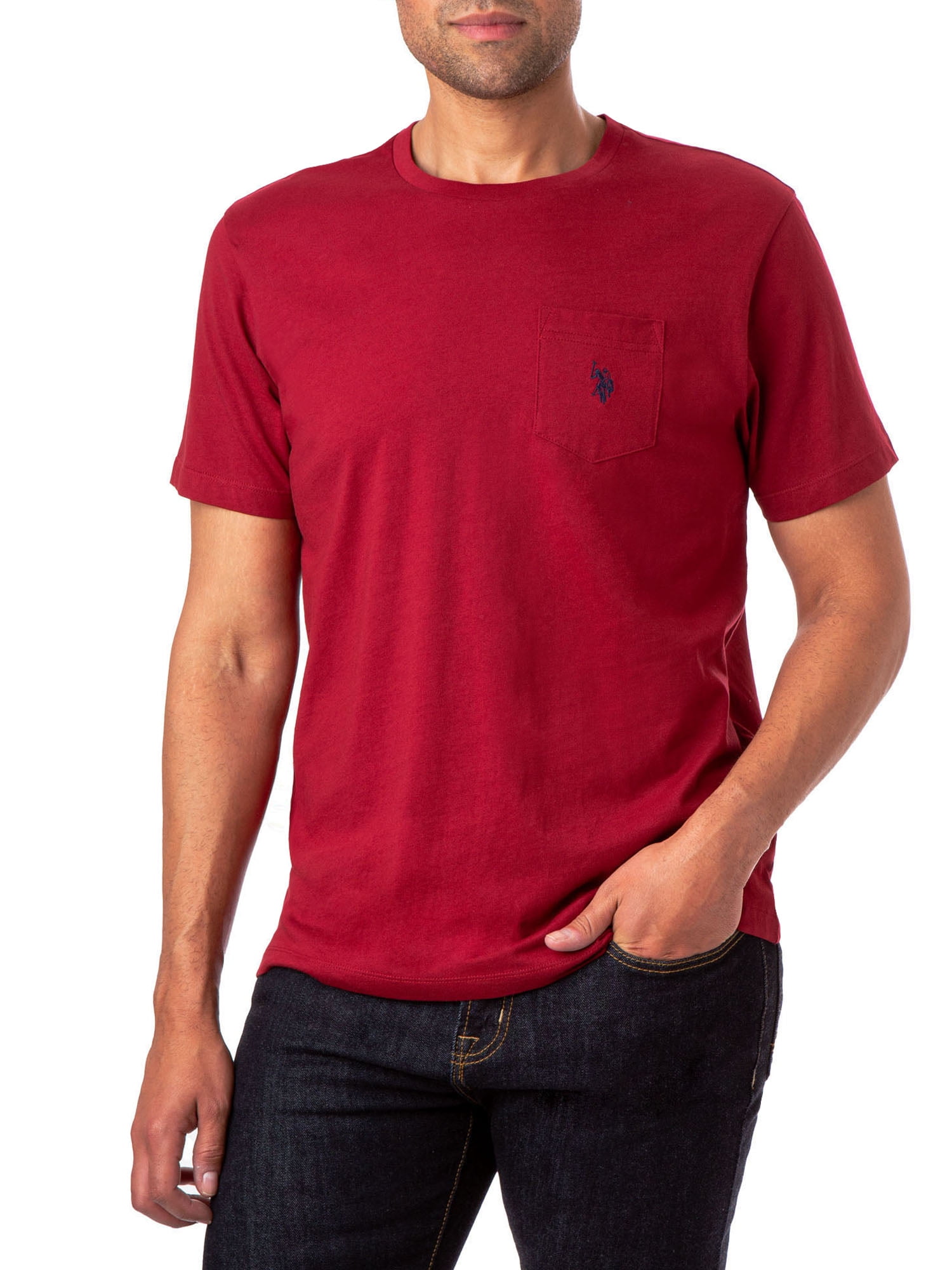 U.S. Polo Assn. Men's Pocket T-Shirt - Walmart.com