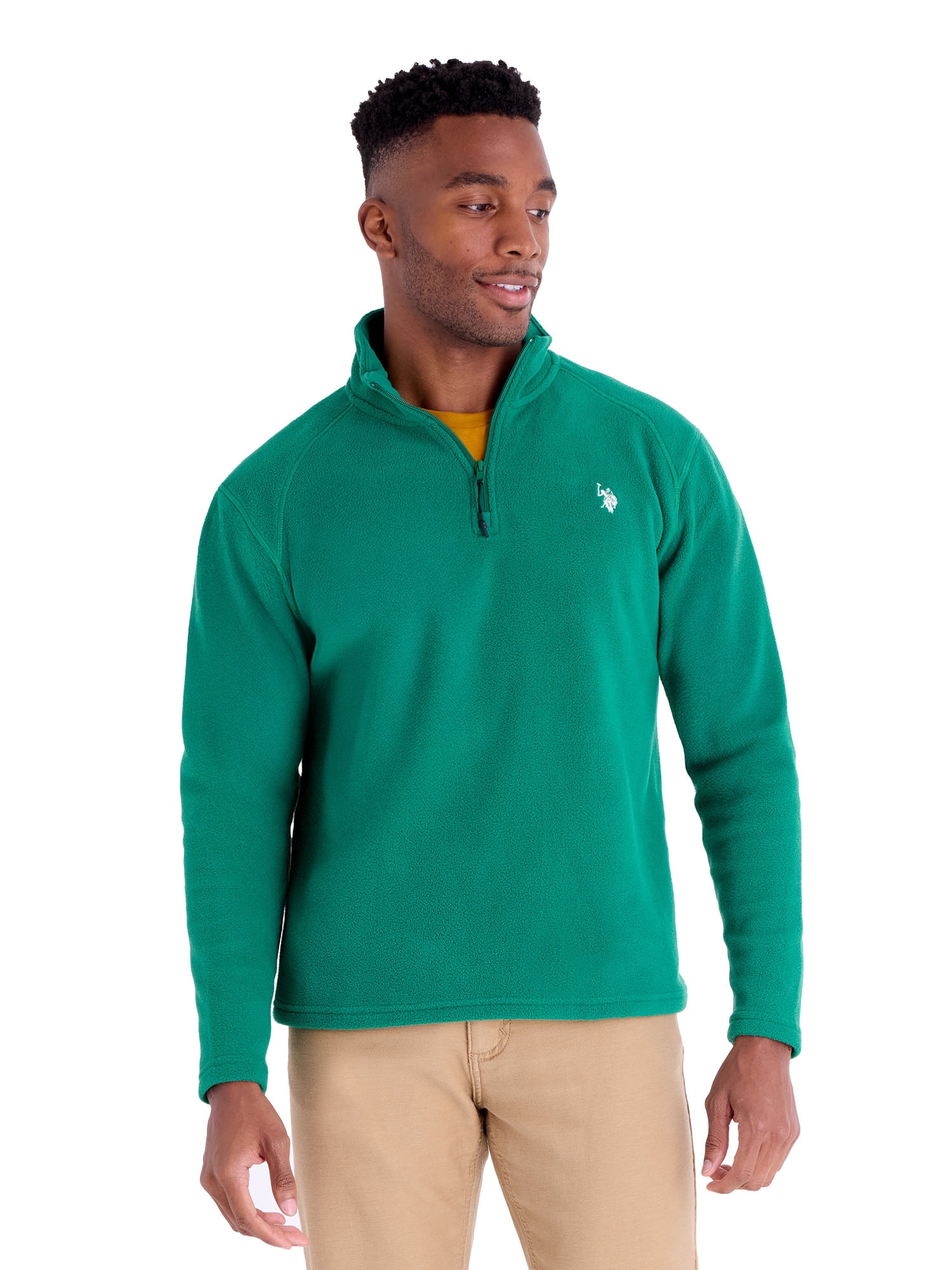 U.S. Polo Assn. Men's Polar Fleece Quarter Zip