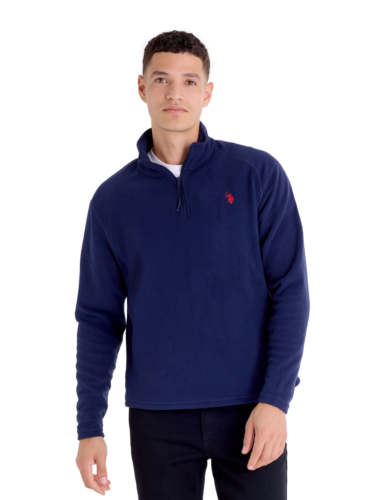 U.S. Polo Assn. Men's Polar Fleece Quarter Zip