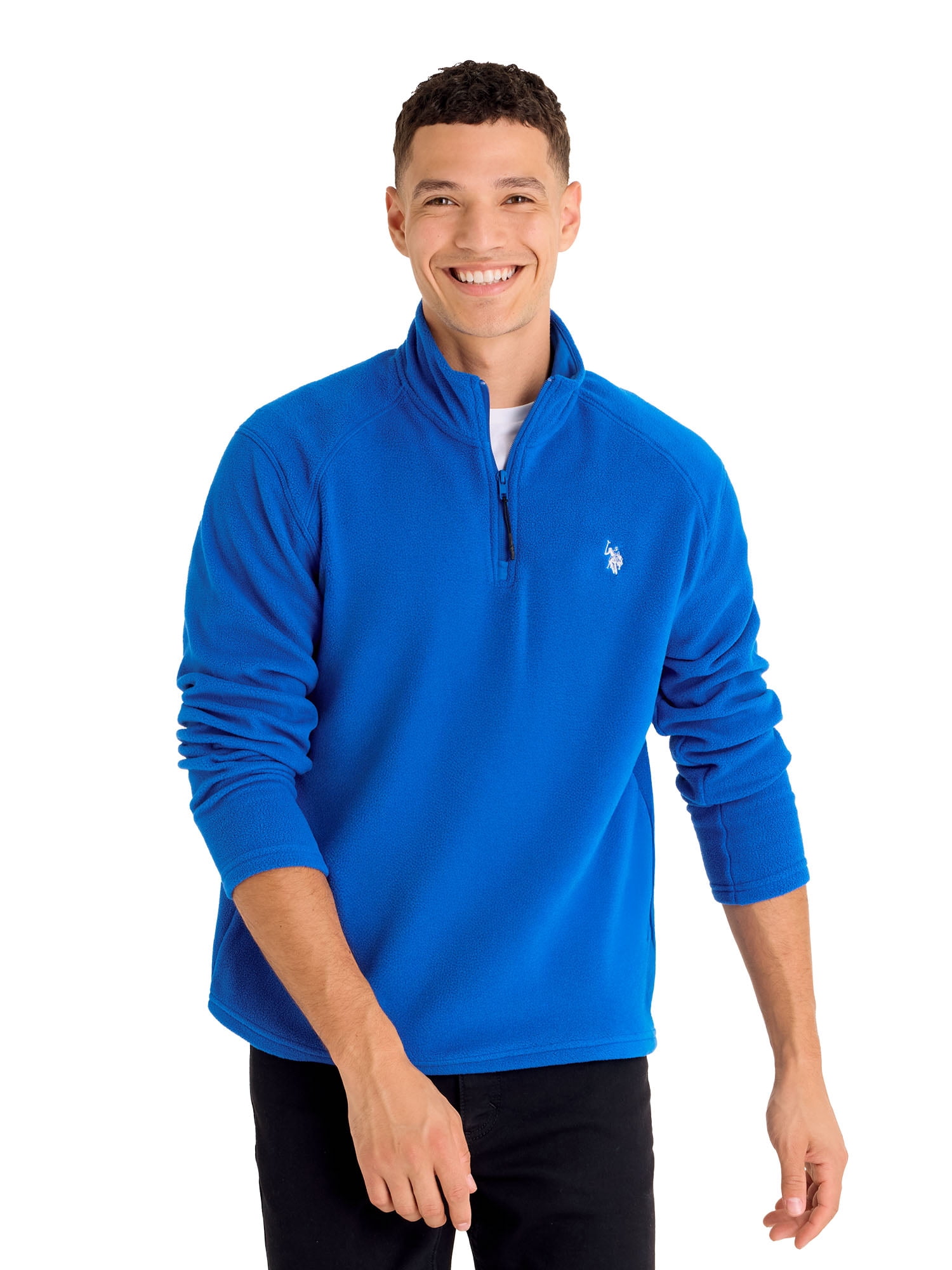 U.S. Polo Assn. Men's Polar Fleece Quarter Zip