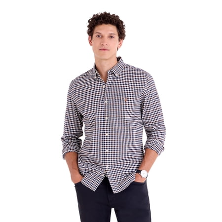 U.S. Polo Assn. Men's Poplin Long Sleeve Button-Down Shirts