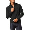 thumbnail image 1 of U.S. Polo Assn. Men's Quarter Zip Sweater, up to Size 3XL, 1 of 4