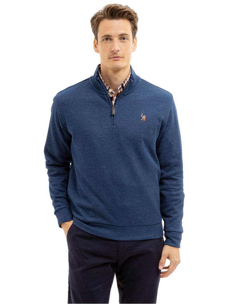 U.S. Polo Assn. Men's Quarterzip - Walmart.com