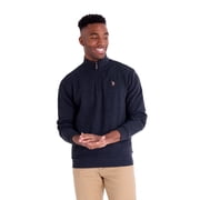 U.S. Polo Assn. Men's Quarter Zip Flatback
