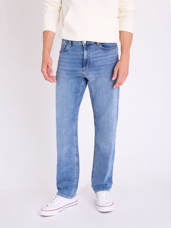 Men's Relaxed Fit Knit Denim Jean