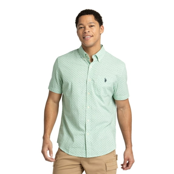 U.S. Polo Assn. Men's Short Sleeve Buttondown Shirt