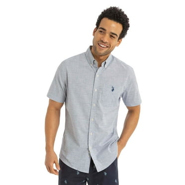 U.S. Polo Assn. Men's Short Sleeve Buttondown Shirt