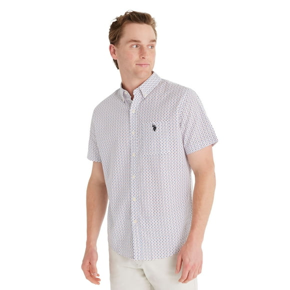 U.S. Polo Assn. Men's Short Sleeve Buttondown Shirt