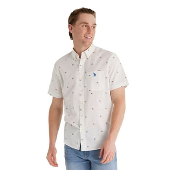 U.S. Polo Assn. Men's Short Sleeve Buttondown Shirt