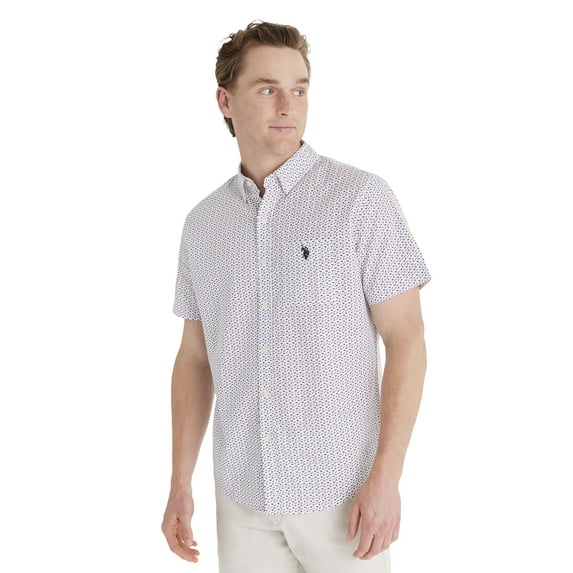 U.S. Polo Assn. Men's Short Sleeve Buttondown Shirt