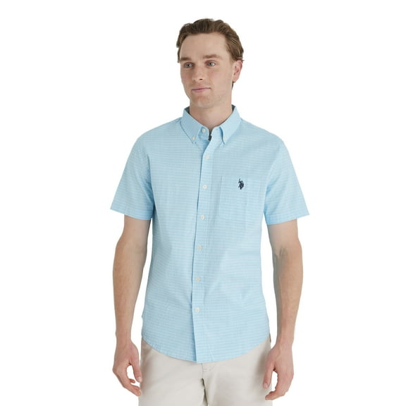 U.S. Polo Assn. Men's Short Sleeve Buttondown Shirt