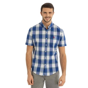 U.S. Polo Assn. Men's Short Sleeve Buttondown Shirt