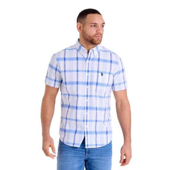 U.S. Polo Assn. Men's Short Sleeve Buttondown Shirts