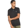 thumbnail image 1 of U.S. Polo Assn. Men's Short Sleeve Classic Fit Solid Stretch Performance Polo Shirt, Black, Medium, 1 of 3