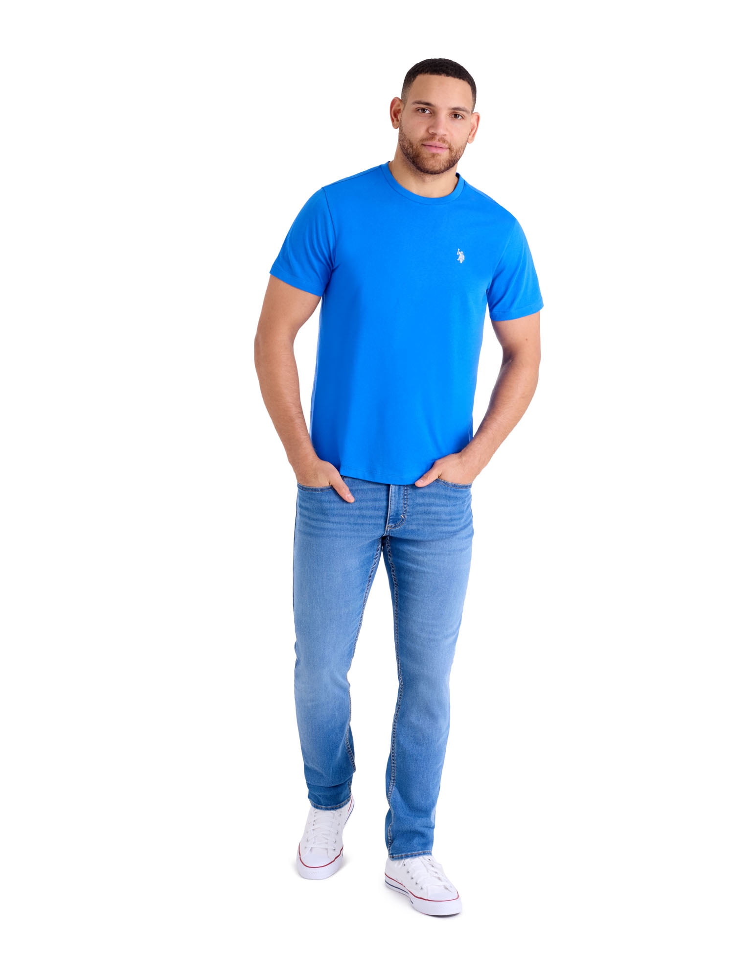 U.S. Polo Assn. Men's Basic Short Sleeve Crew T-Shirt