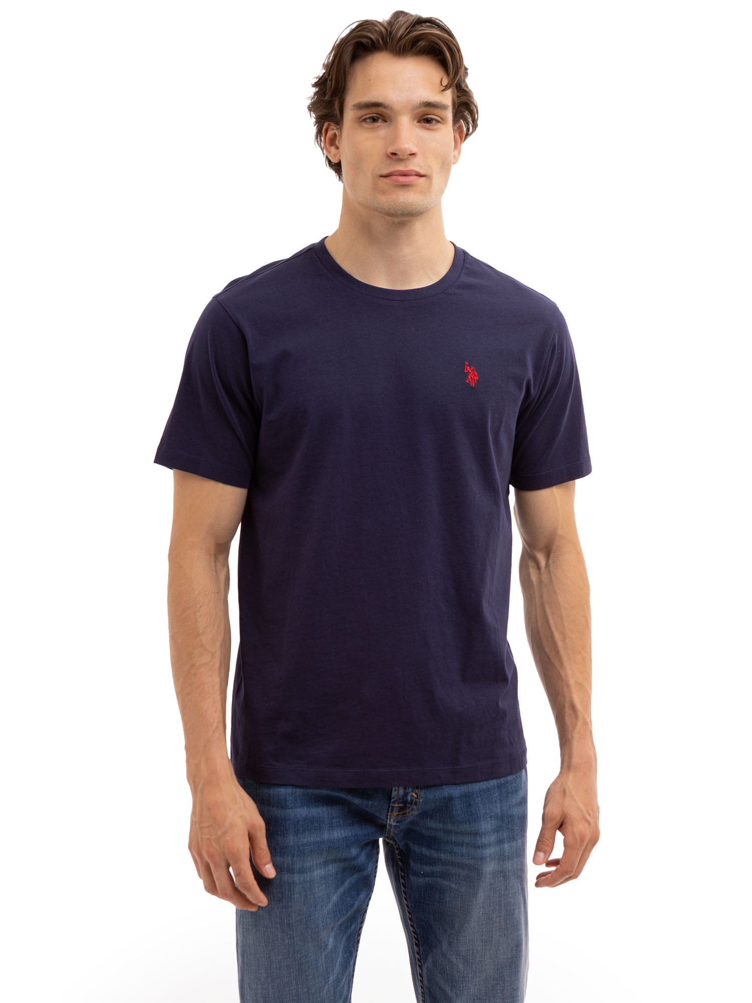 U.S. Polo Assn. Men's Short Sleeve Crew T-Shirt - Walmart.com