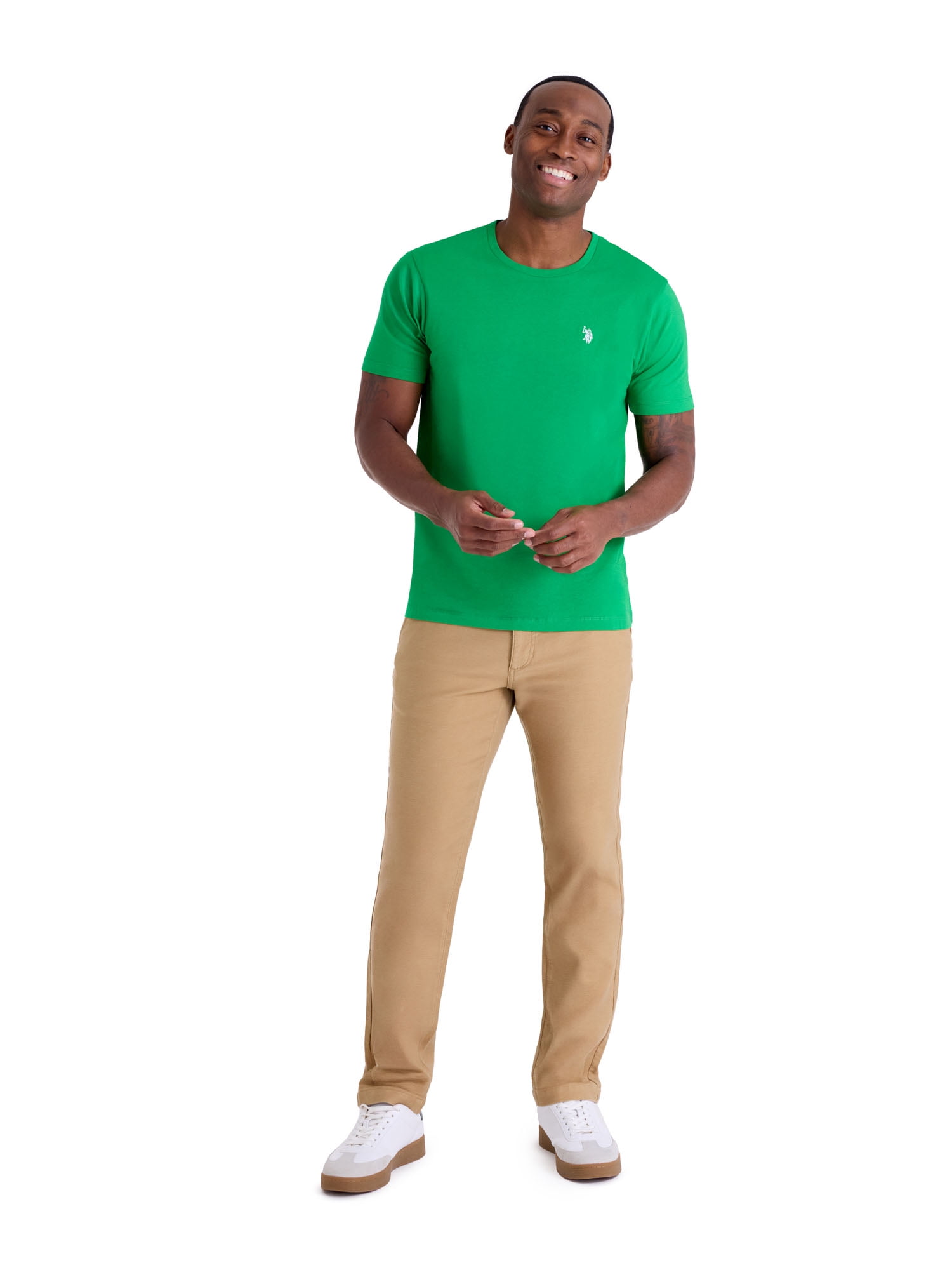 U.S. Polo Assn. Men's Basic Short Sleeve Crew T-Shirt