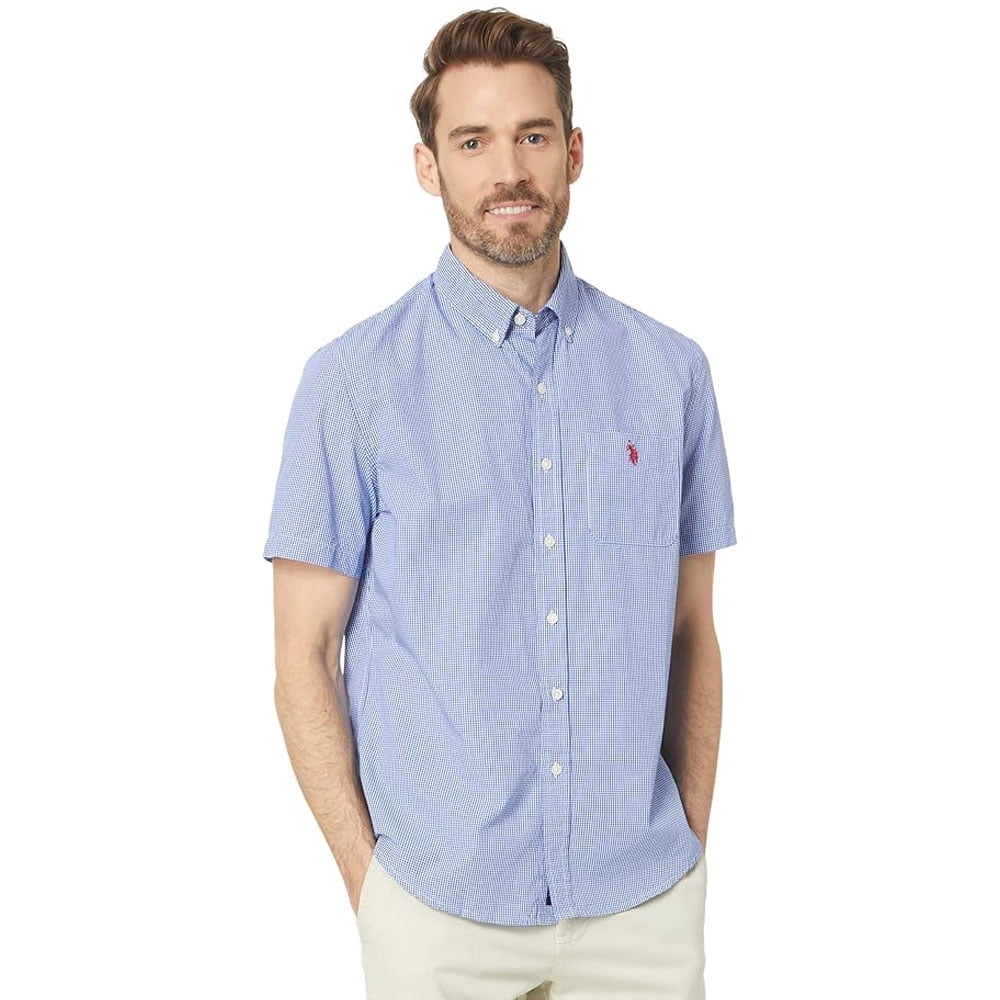 POL Button Down Half Dolman Sleeve Shirt main image 0