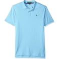 thumbnail image 1 of U.S. Polo Assn. Men's Short Sleeve Interlock Polo Shirt, Horizon Blue, Small, 1 of 1
