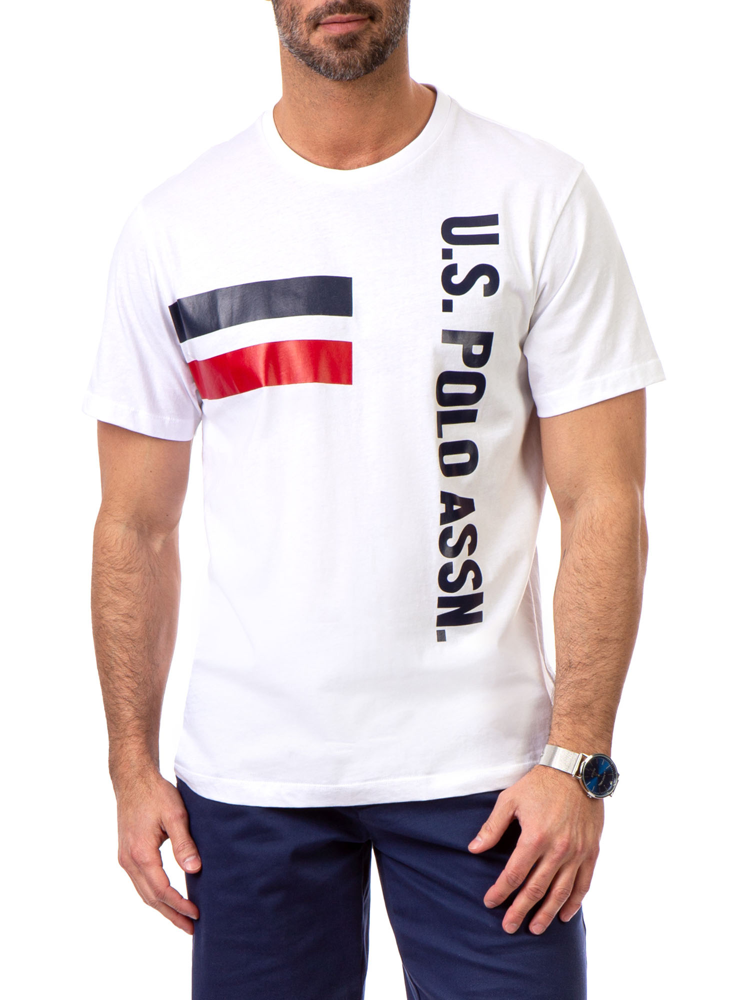 U.S. Polo Assn. Men's Short Sleeve Printed T-Shirt - image 1 of 4