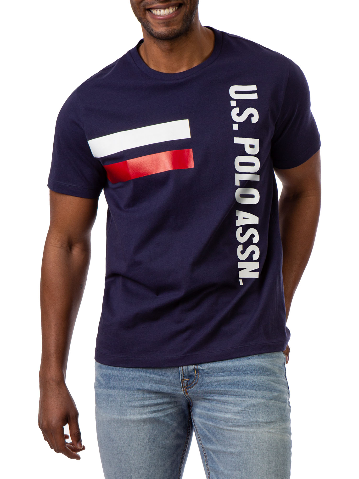 U.S. Polo Assn. Men's Short Sleeve Printed T-Shirt - image 1 of 5