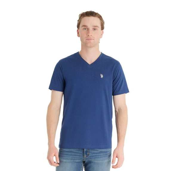 U.S. Polo Assn. Men's Basic Short Sleeve V-Neck T-Shirt