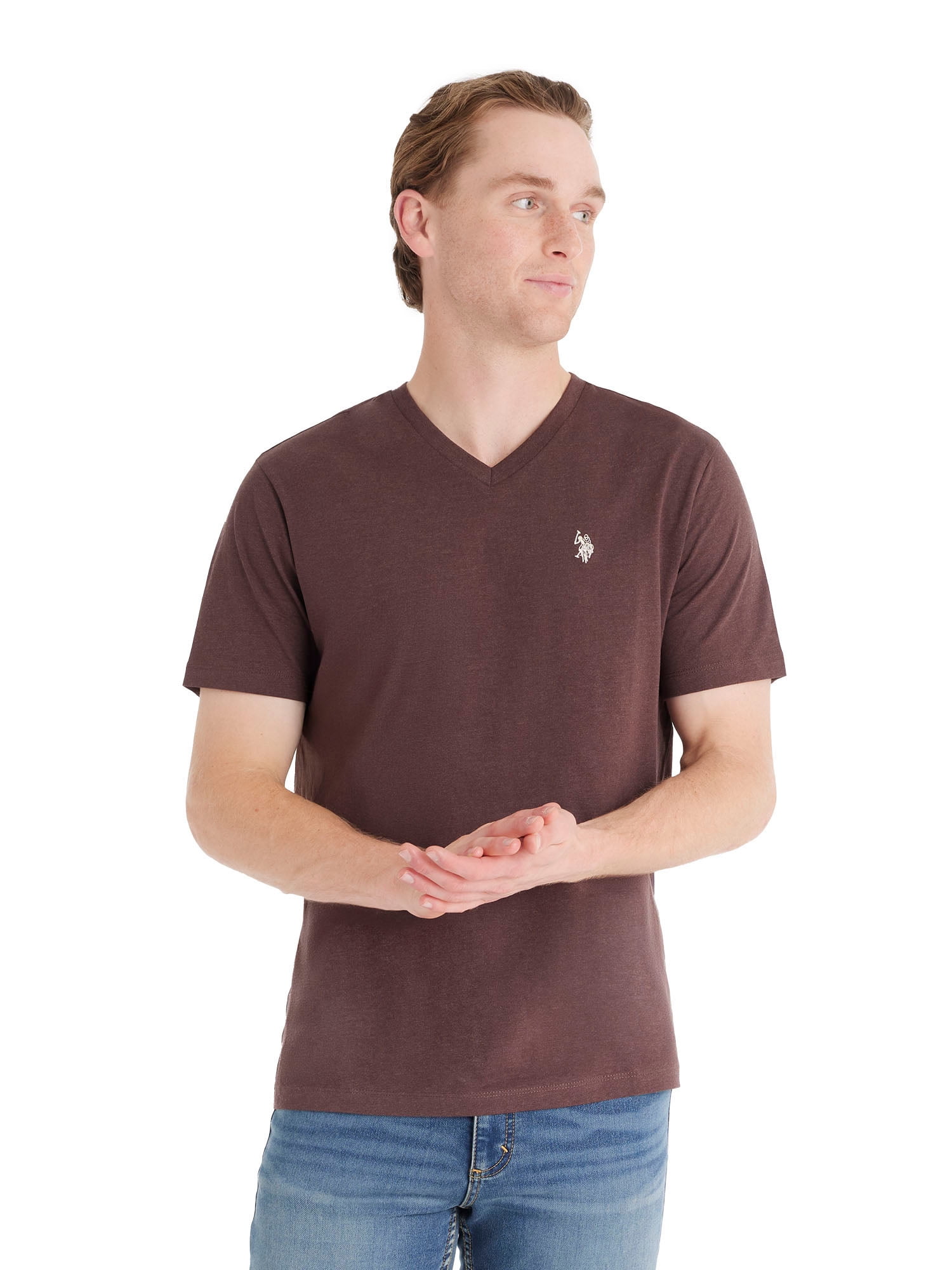POL Basic V-Neck Short Sleeve T-Shirt main image 1