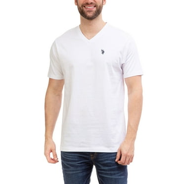 U.S. Polo Assn. Men's Short Sleeve V-Neck Tee