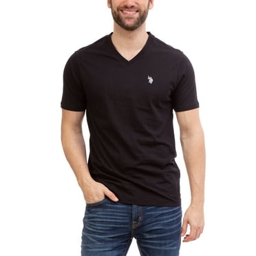 U.S. Polo Assn. Men's Short Sleeve V-Neck Tee