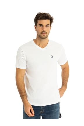 Men's Basic Short Sleeve V-Neck T-Shirt