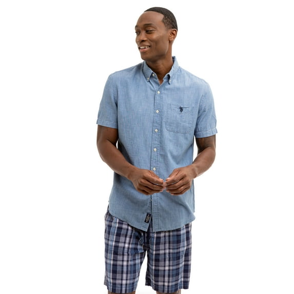 U.S. Polo Assn. Men's Short Sleeve Woven Shirt