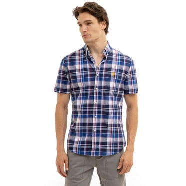 U.S. Polo Assn. Men's Short Sleeve Woven Shirt